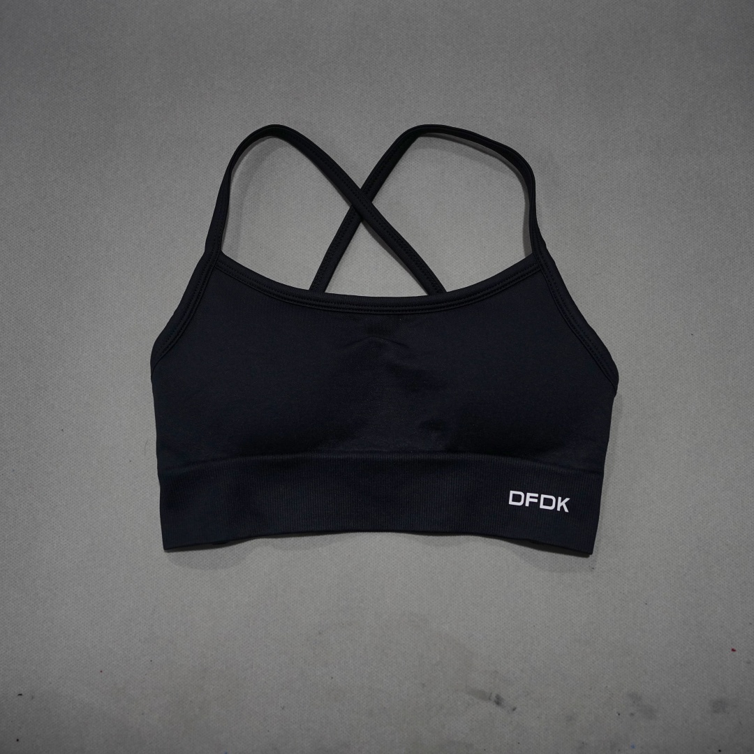 DFDK Sexy Cross Back Yoga Bra  - Crossfit Training ulasan dan harga