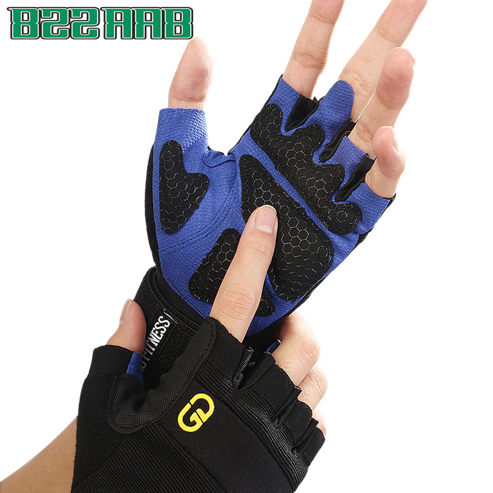 1Pair Workout Gloves with Wris - Crossfit G ulasan dan harga